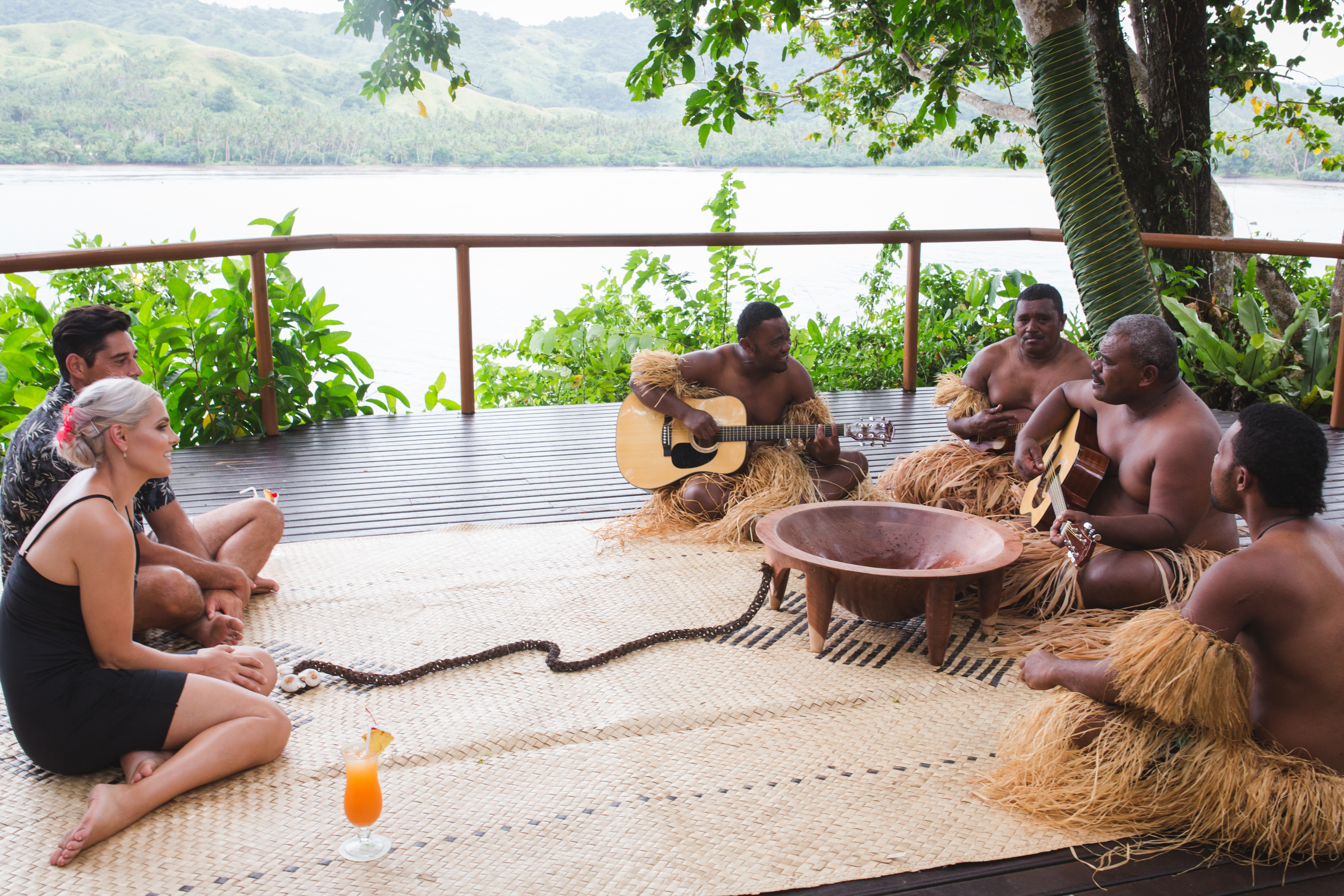 Traditional Kava Ceremony In Fiji Namale Resort Spa