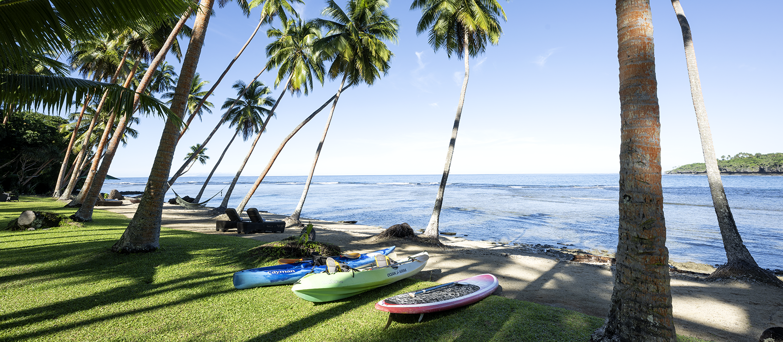 Namale Main Beach with Kayak